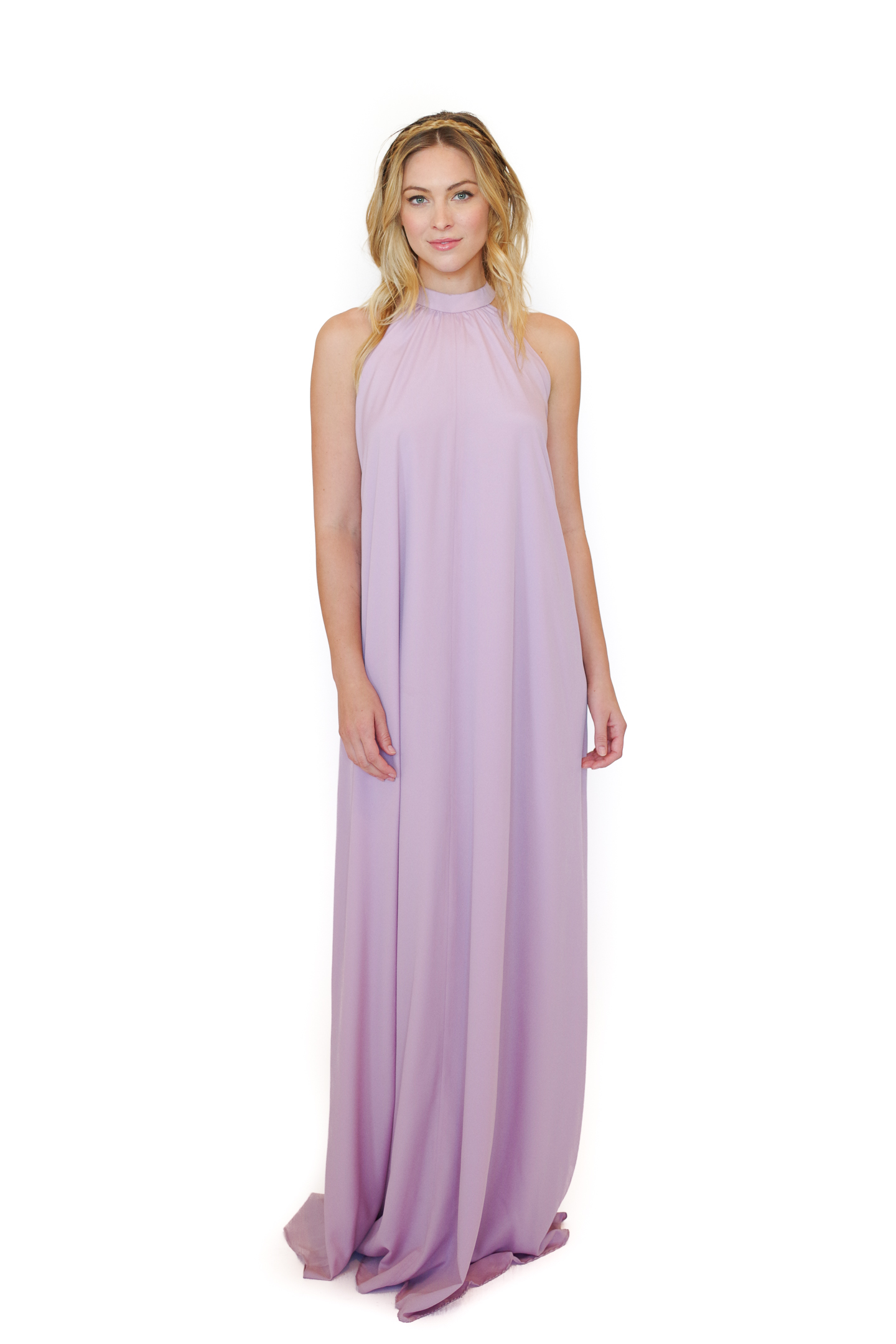 abigail sparkle gown mulberry